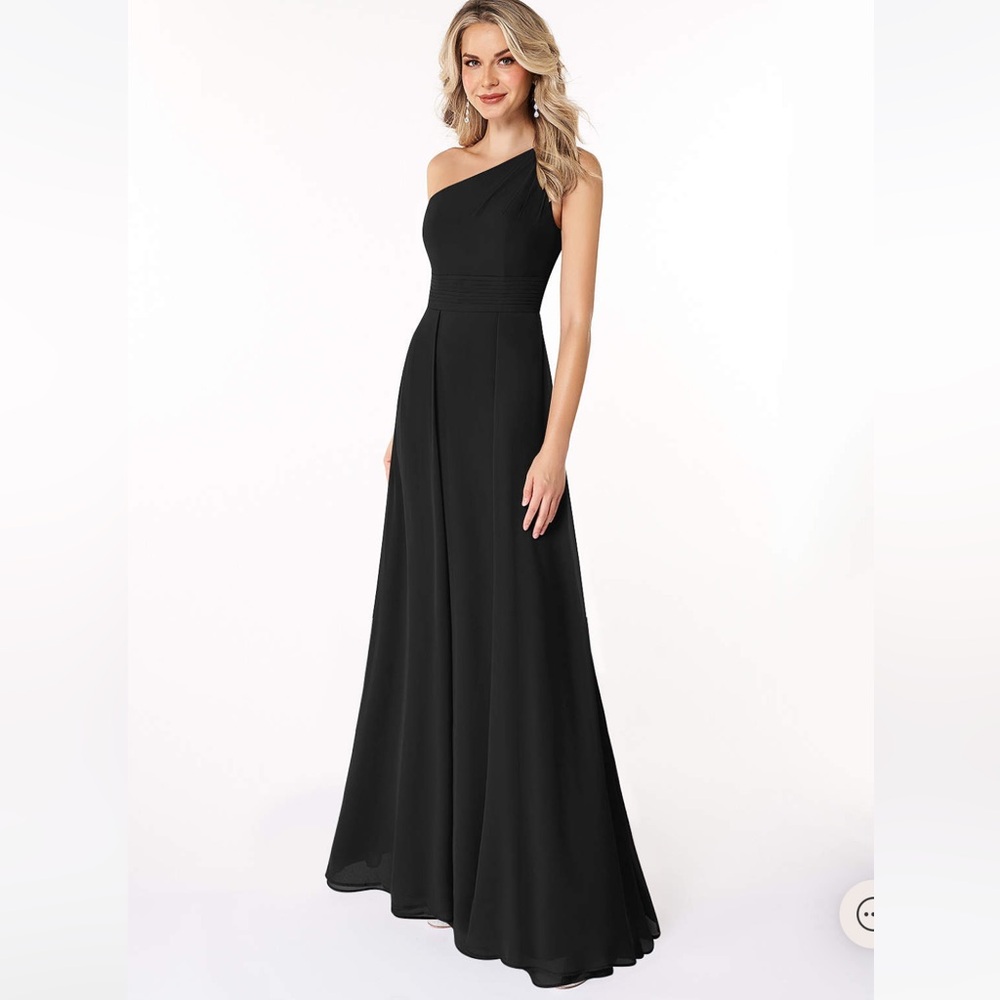 Black Azazie Bridesmaid Dress
